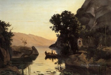 リーヴァの眺め イタリア チロル 外光 ロマン主義 ジャン・バティスト・カミーユ・コロー Oil Paintings